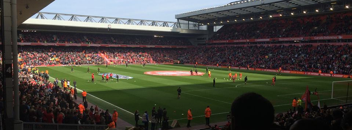 lfc v man utd anfield kop