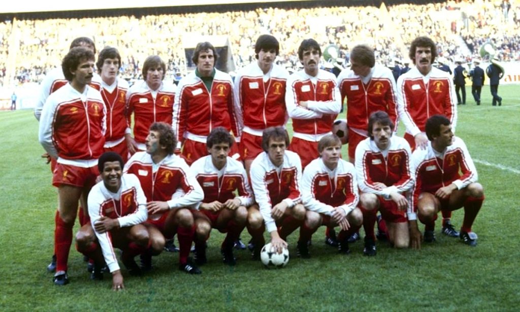 lfc v real madrid paris 1981 team