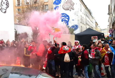 fb lush bar psg v lfc street party