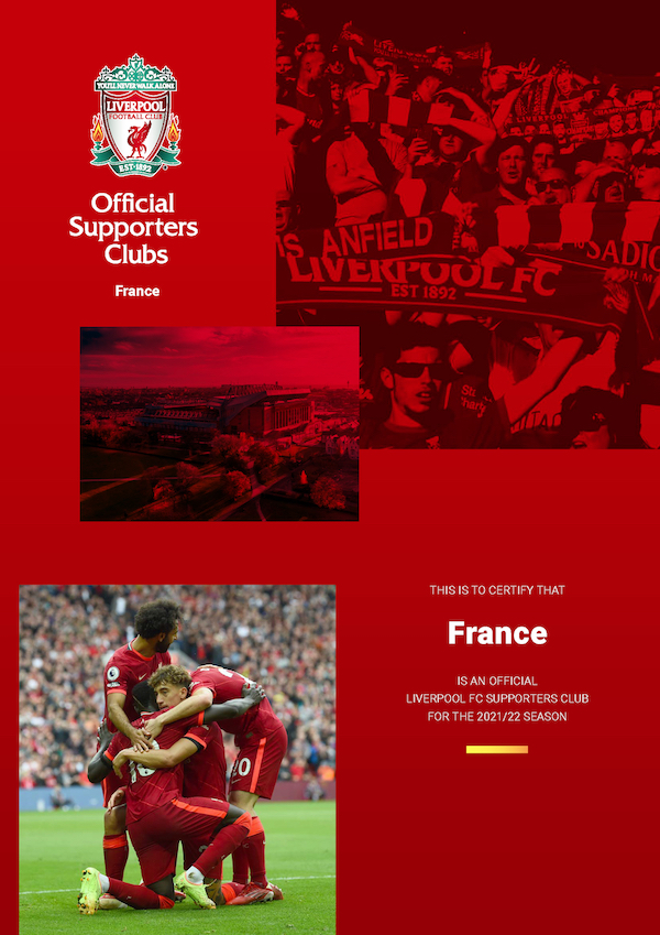 OLSC France certificate LFC 2021-22